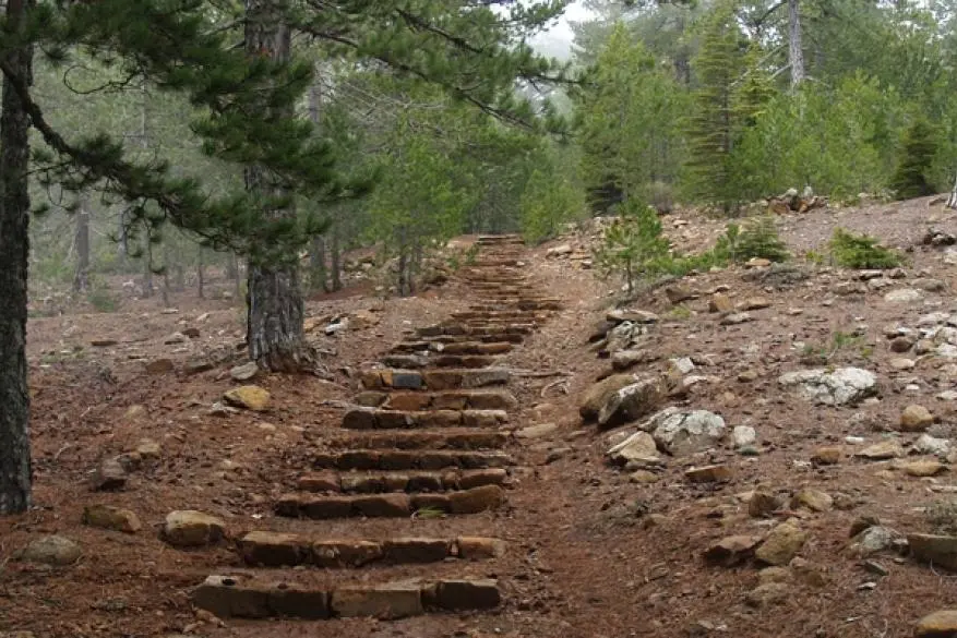 Hiking the persephone trail-troodos mountains