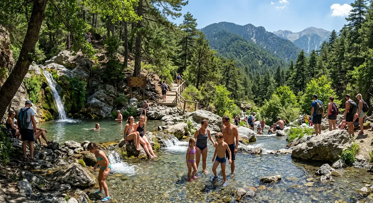 Escape the heat to troodos mountains